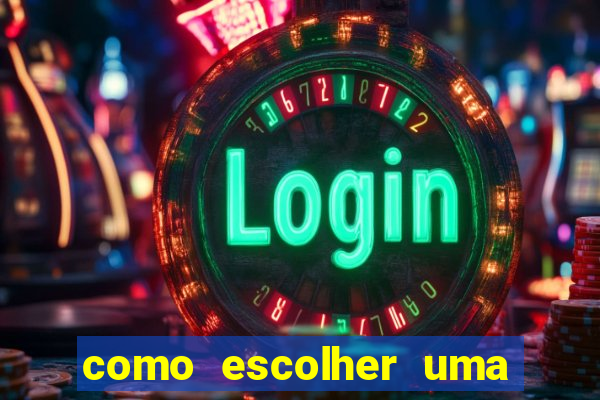 como escolher uma boa cartela de bingo